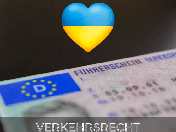 Der ukrainische Führerschein – Anerkennung in Deutschland