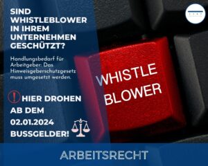Sind Whistleblower in Ihrem Unternehmen geschützt
