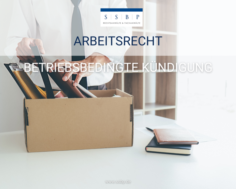 Betriebsbedingte Kündigung