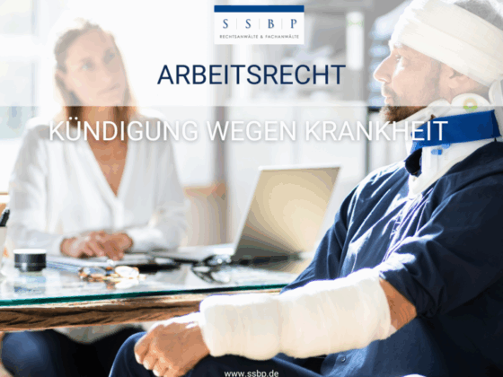 Die Kündigung des Arbeitsvertrages wegen Krankheit