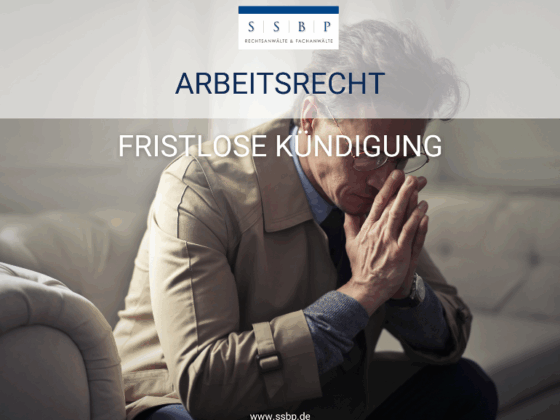 Fristlose Kündigung