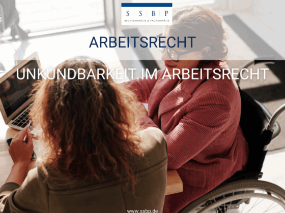 Unkündbarkeit im Arbeitsrecht