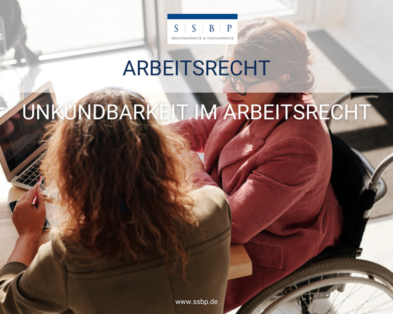 Unkündbarkeit im Arbeitsrecht